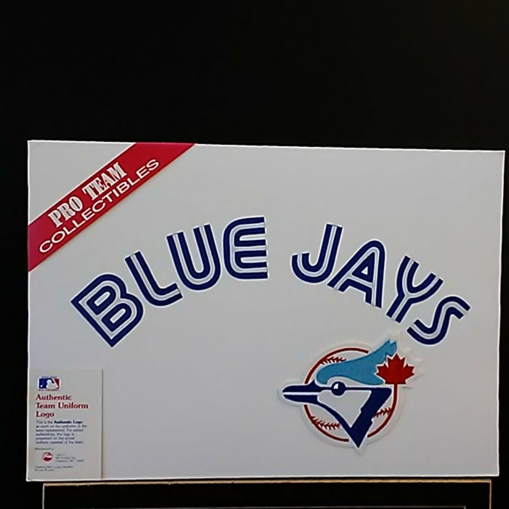 Authentic Blue Jays Team Uniform Logo 14x20